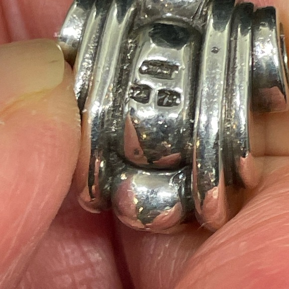 Lagos vintage diamond pendant - Picture 4 of 8